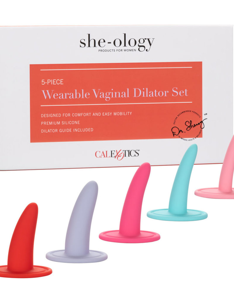 Calexotics She-Ology 5-Piece Wearable Vaginal Dilator Set