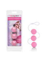 California Exotic Novelties First Time Love Balls Triple Lovers - Pink