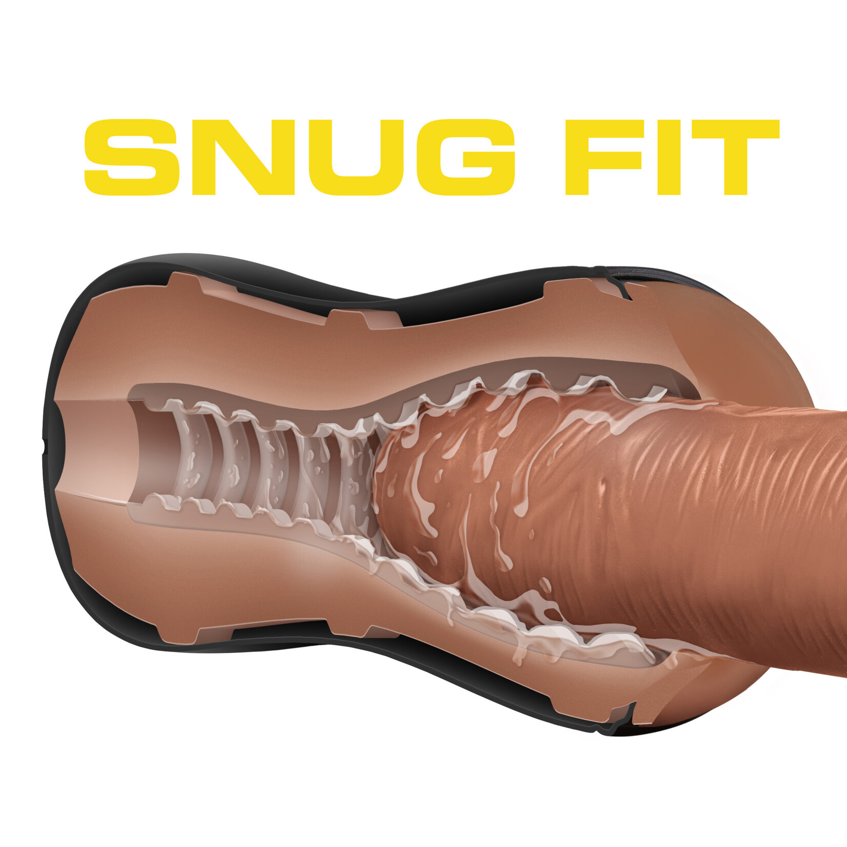 Blush Novelties Loverboy - Manny the Fireman - Self Lubricating Stroker - Tan