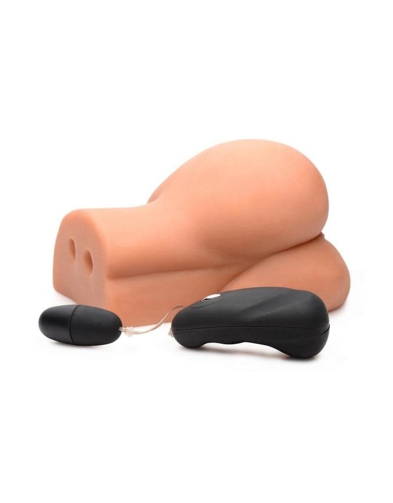 Curve Toys Mistress Alexis Side Saddle - Latte