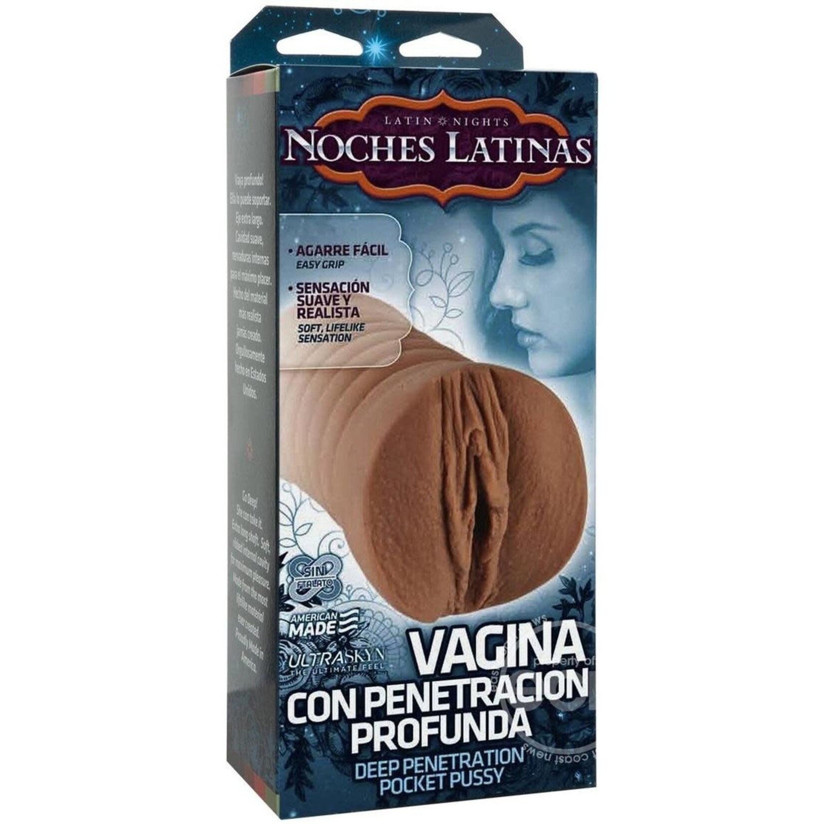 Doc Johnson Noches Latinas - Ultraskyn Vagina Con Penetracion Profunda