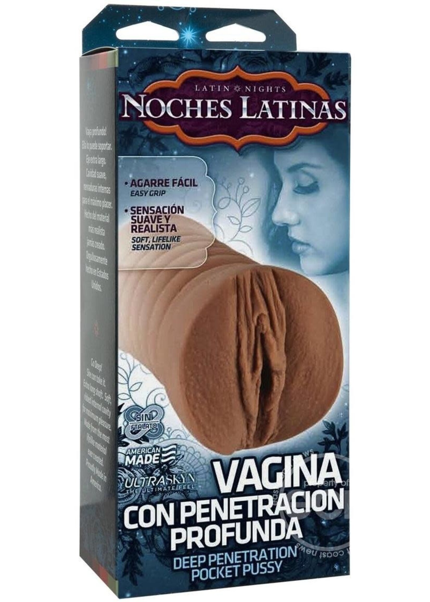 Doc Johnson Noches Latinas - Ultraskyn Vagina Con Penetracion Profunda