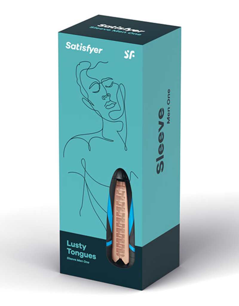 Satisfyer SatisfyerMen Sleeve Only - "Lusty Tongue"