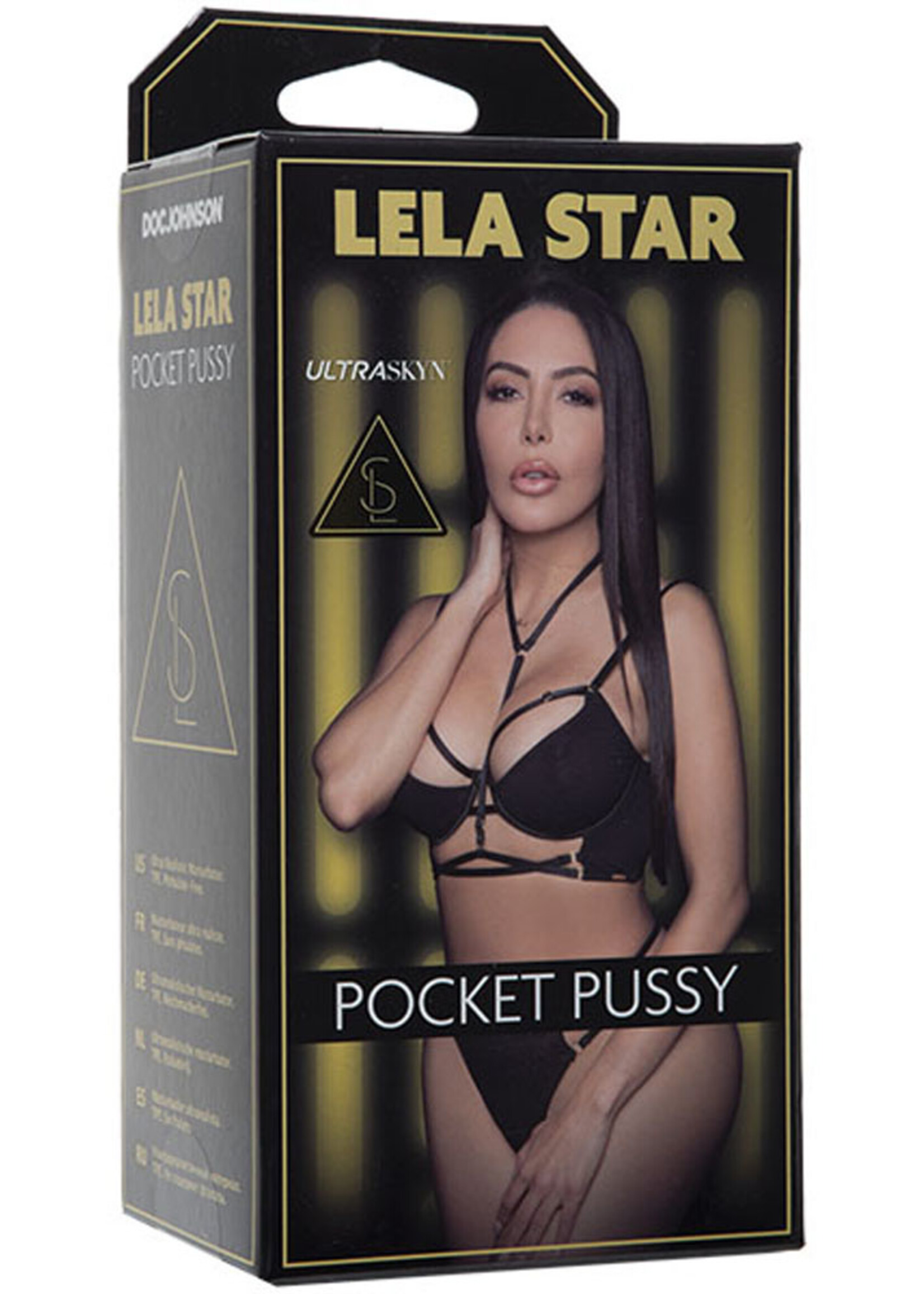 Doc Johnson Lela Star Ultraskyn Pocket Pussy