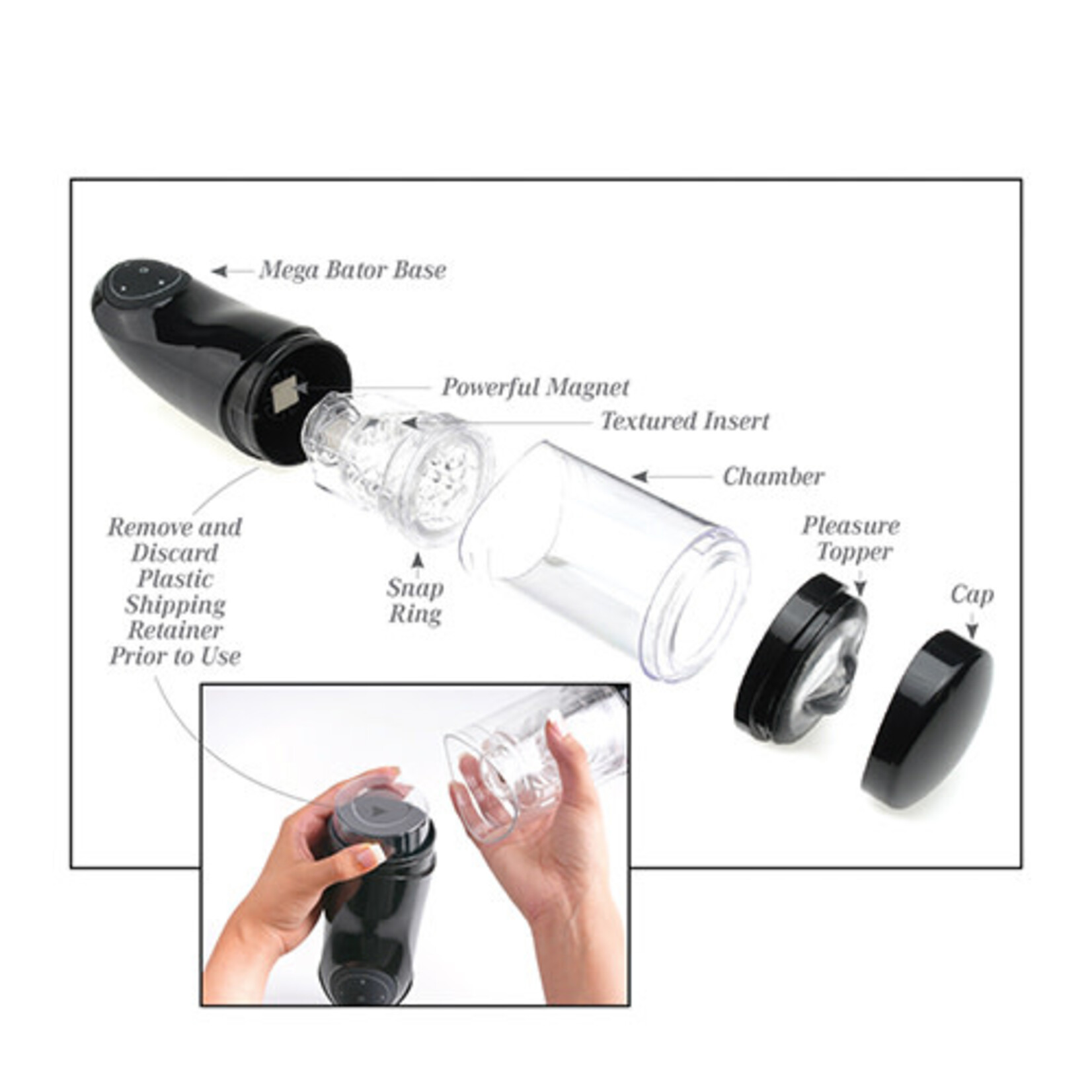 Pipedream Pdx Mega Bator Ass