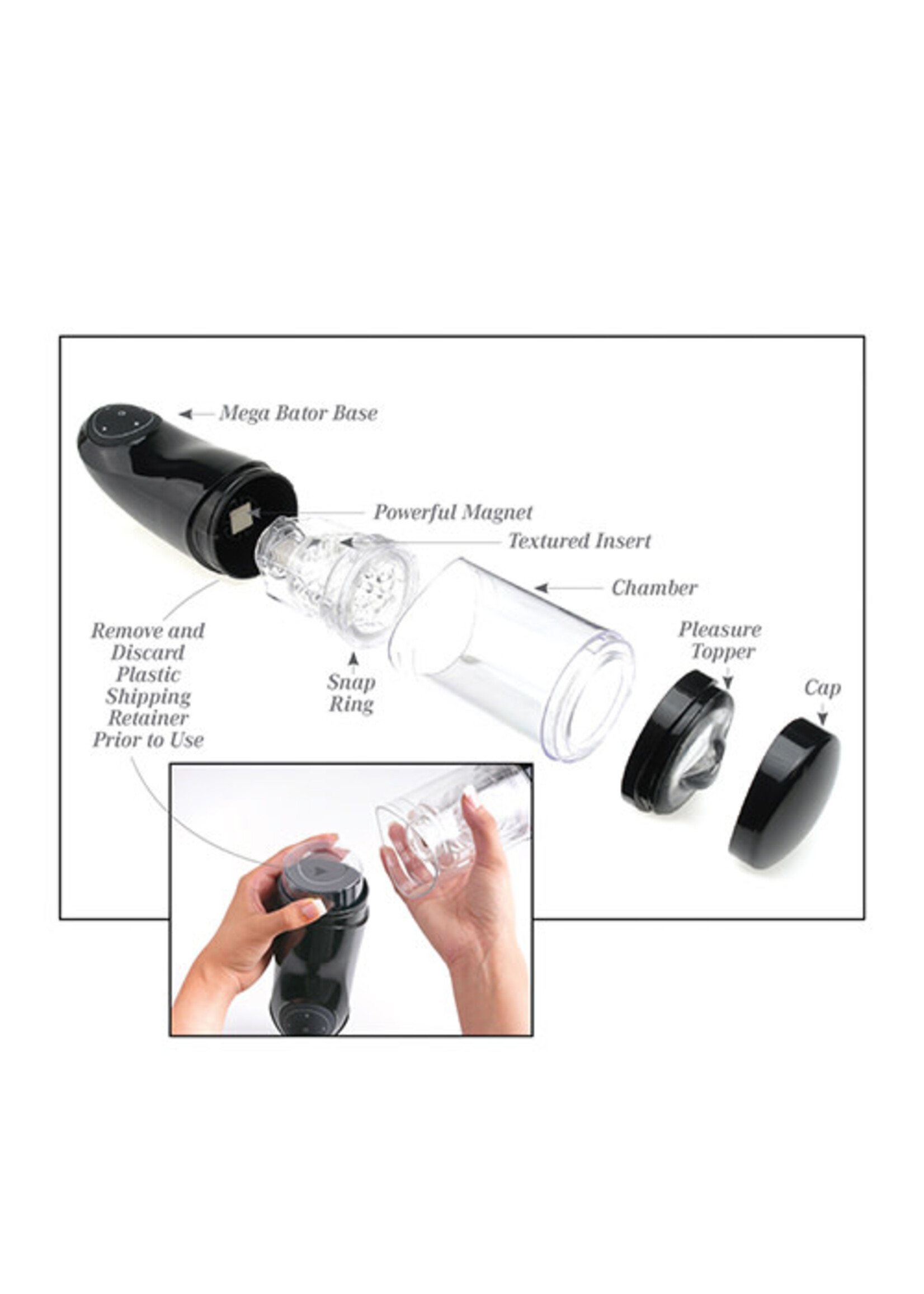 Pipedream Pdx Mega Bator Ass