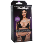 Doc Johnson Signature Strokers Girls of Social Media @lexi2legit Pocket Masturbator - Pussy - Caramel