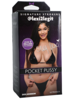 Doc Johnson Signature Strokers Girls of Social Media @lexi2legit Pocket Masturbator - Pussy - Caramel