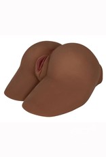 Curve Toys Mistress Sasha Backdoor Butt - Chocolate