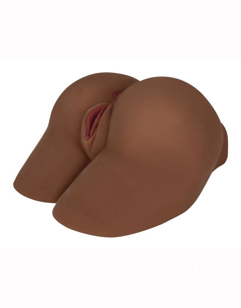 Curve Toys Mistress Sasha Backdoor Butt - Chocolate