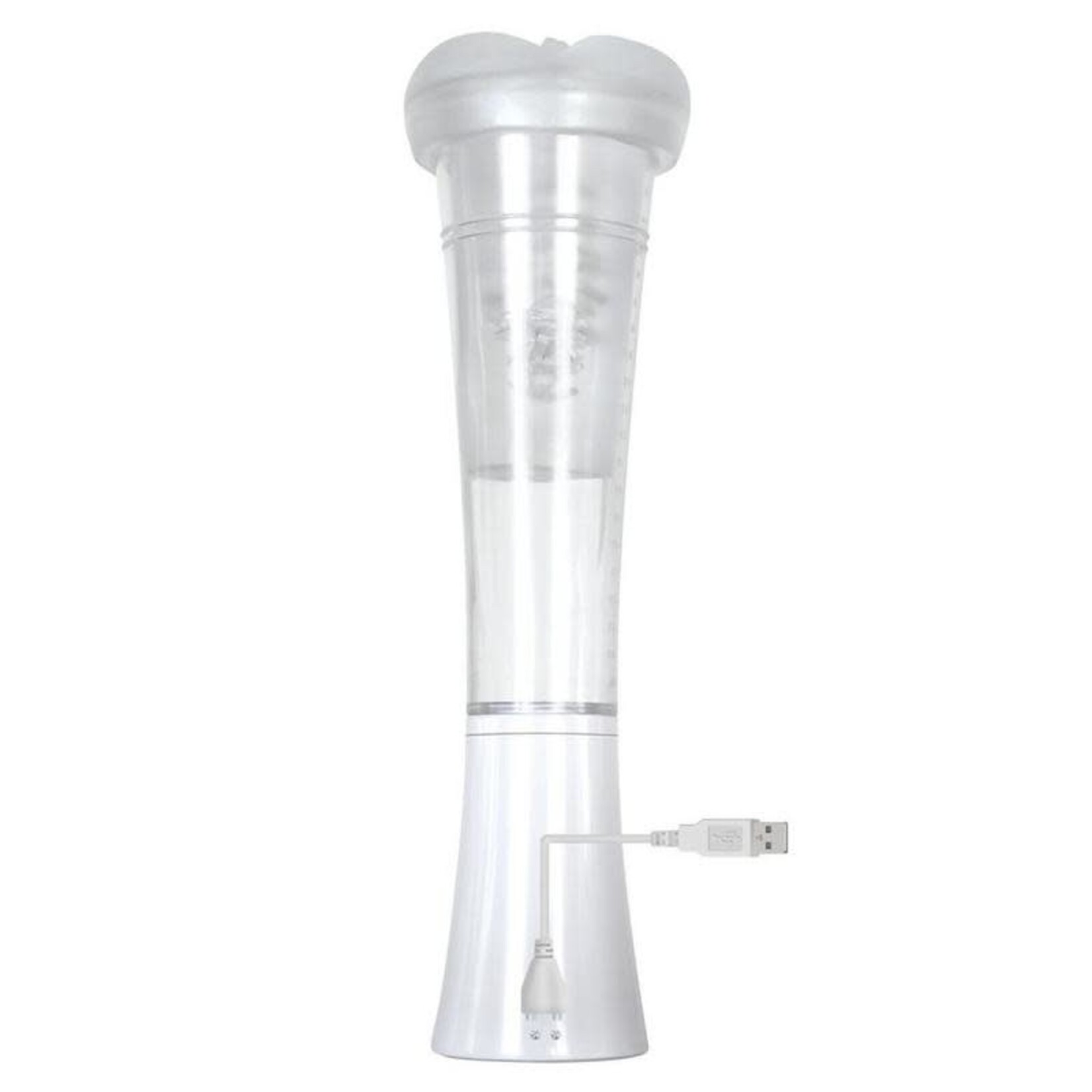 Zero Tolerance Zero Tolerance Sucking Good Rechargeable Vibrating Masturbator - Vanilla