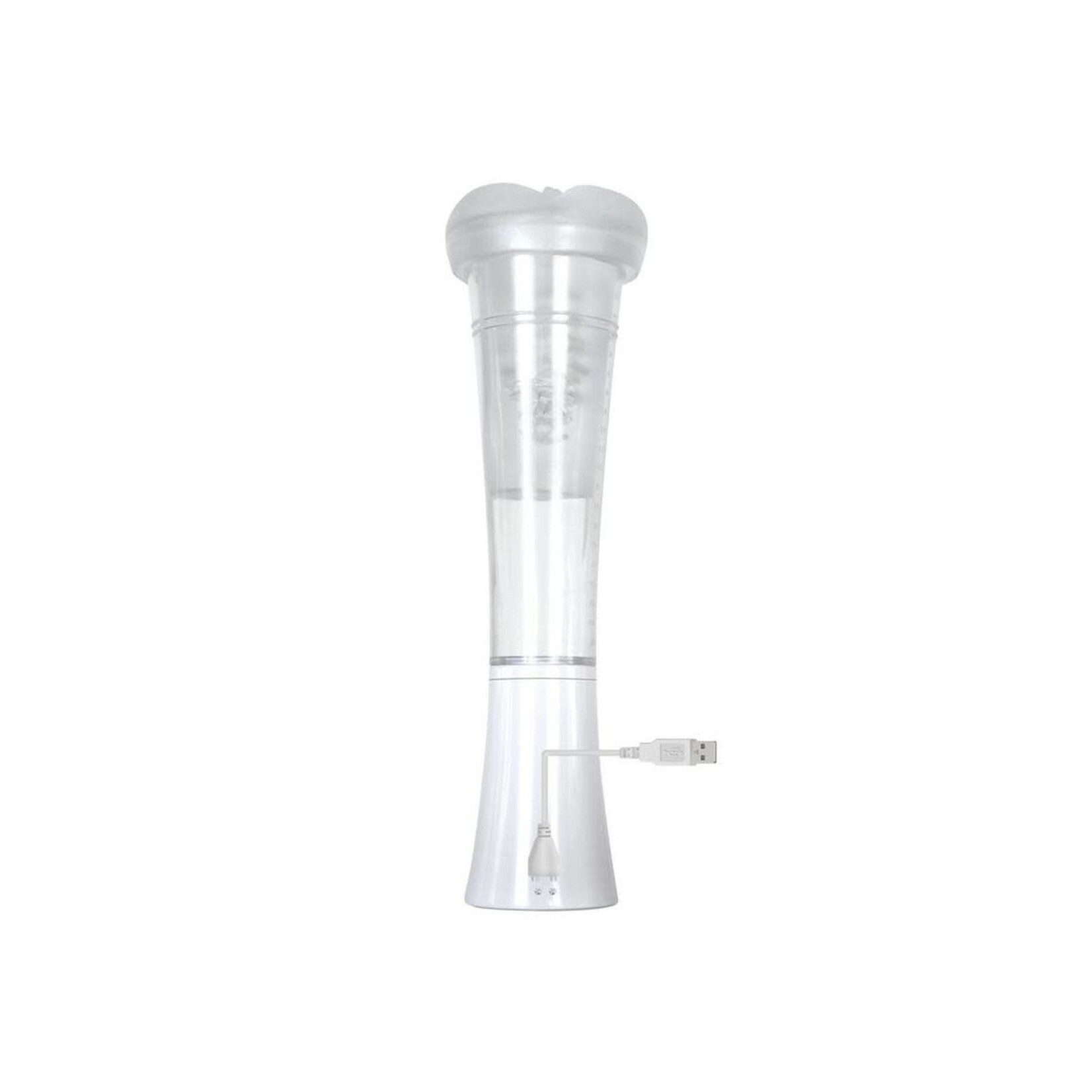 Zero Tolerance Zero Tolerance Sucking Good Rechargeable Vibrating Masturbator - Vanilla