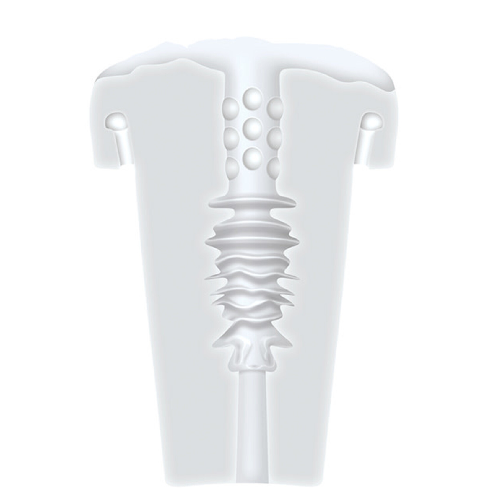 Zero Tolerance Zero Tolerance Sucking Good Rechargeable Vibrating Masturbator - Vanilla
