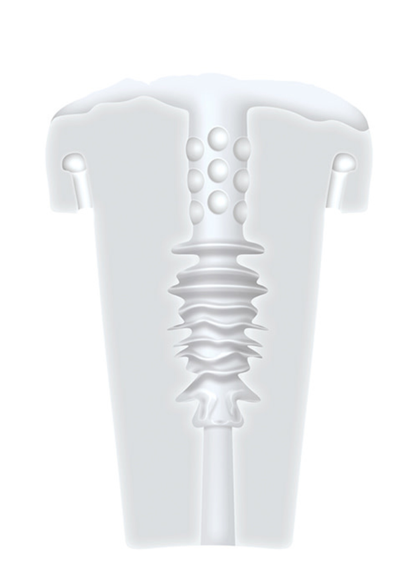 Zero Tolerance Zero Tolerance Sucking Good Rechargeable Vibrating Masturbator - Vanilla