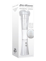 Zero Tolerance Zero Tolerance Sucking Good Rechargeable Vibrating Masturbator - Vanilla