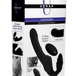 XR Brands Strap U Pro Rider 9x Vibrating Silicone Strapless Strap on With Remote Control
