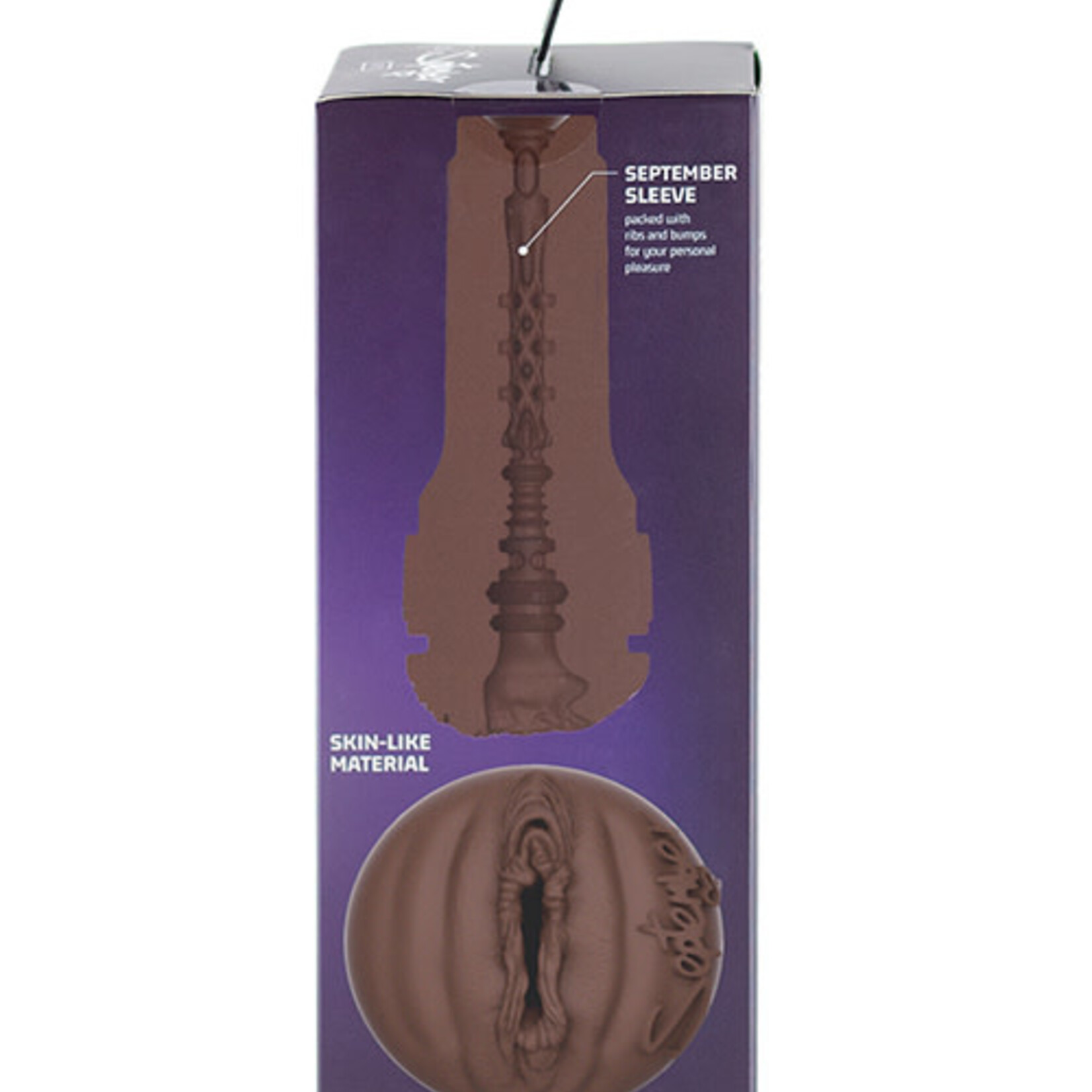 KIIROO Kiiroo Feel September Reign Stroker Interactive Masturbator - Pussy - Black/Chocolate