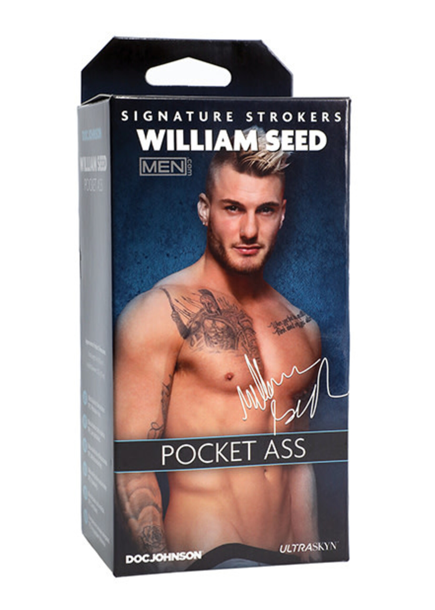 Doc Johnson Signature Strokers William Seed Vanilla Masturbator