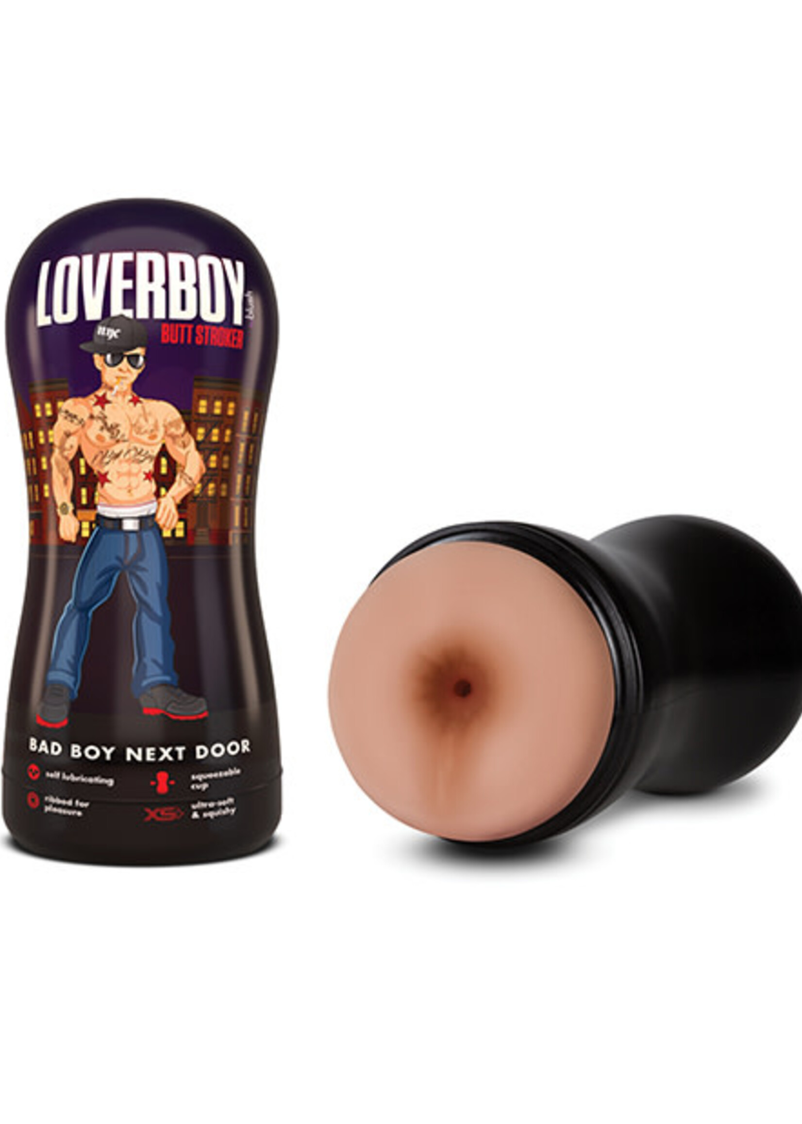 Blush Novelties Loverboy - Bad Boy Next Door - Self Lubricating Stroker - Beige