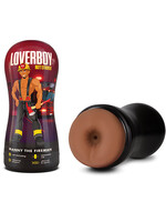 Blush Novelties Loverboy - Manny the Fireman - Self Lubricating Stroker - Tan
