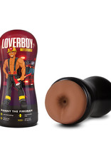 Blush Novelties Loverboy - Manny the Fireman - Self Lubricating Stroker - Tan