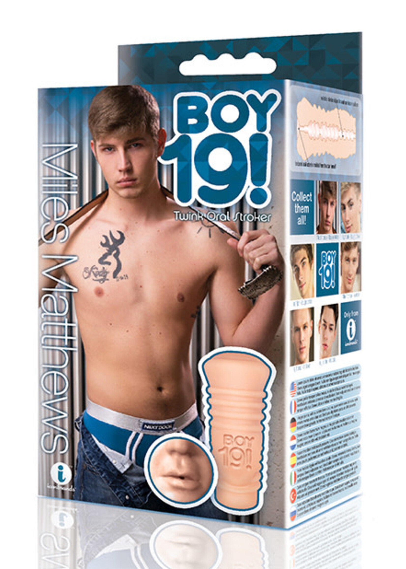 Icon Brands Boy 19 - Teen Twink Stroke Miles Matthews
