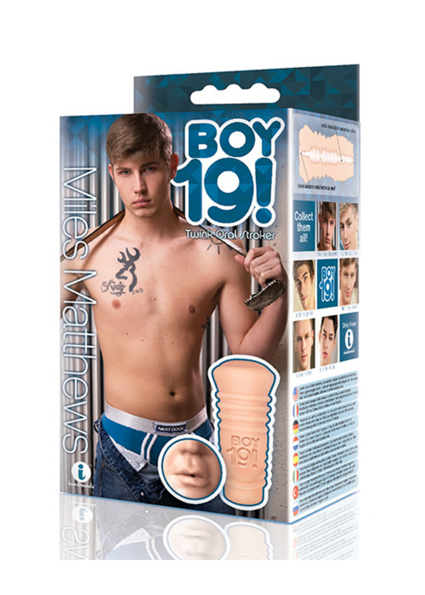 Icon Brands Boy 19 - Teen Twink Stroke Miles Matthews