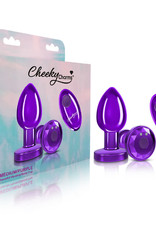 Viben Cheeky Charms Vibrating Metal Butt Plug