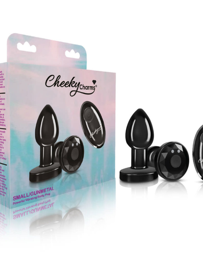 Viben Cheeky Charms Vibrating Metal Butt Plug