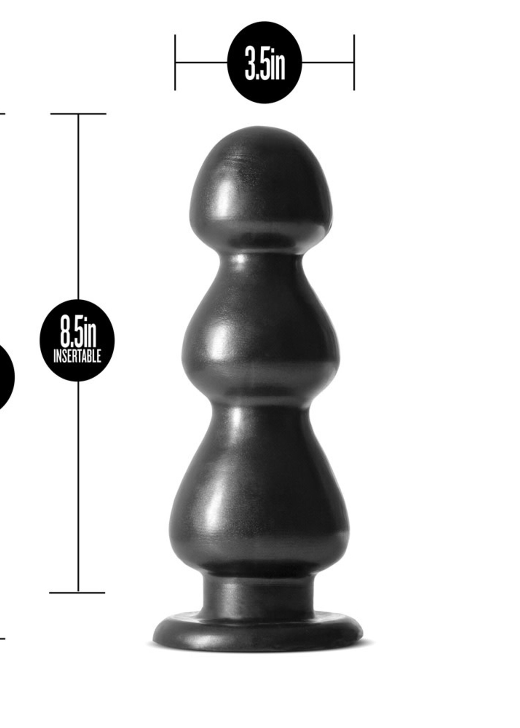 Blush Novelties Jet Fierce Carbon Metallic Black