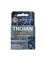 Trojan Condoms Trojan Bareskin Everythin Lubricated Latex Condoms Assorted 3-Pack