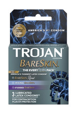 Trojan Condoms Trojan Bareskin Everythin Lubricated Latex Condoms Assorted 3-Pack