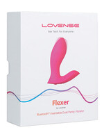 LOVENSE Lovense Flexer Dual Panty Vibrator - Pink