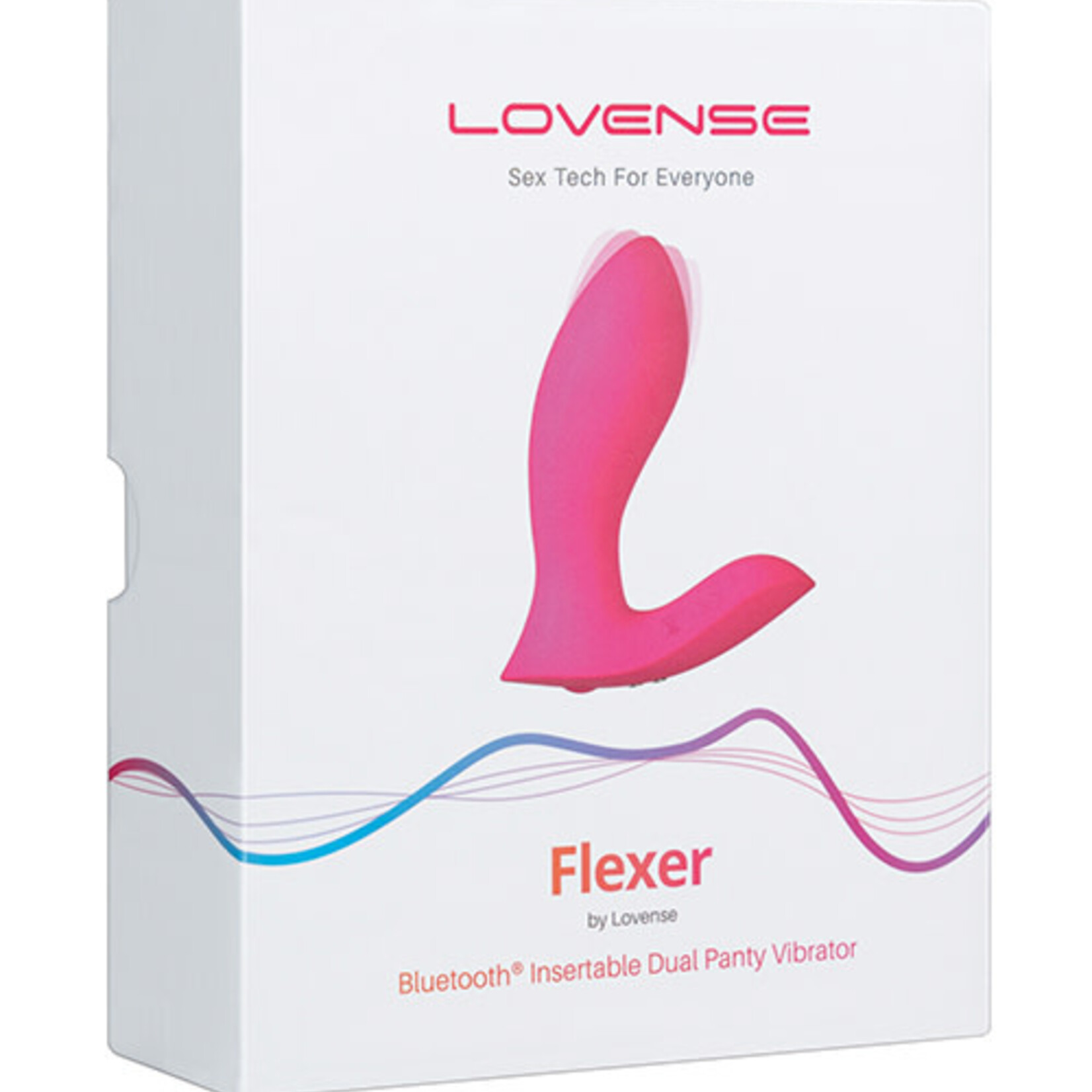LOVENSE Lovense Flexer Dual Panty Vibrator - Pink
