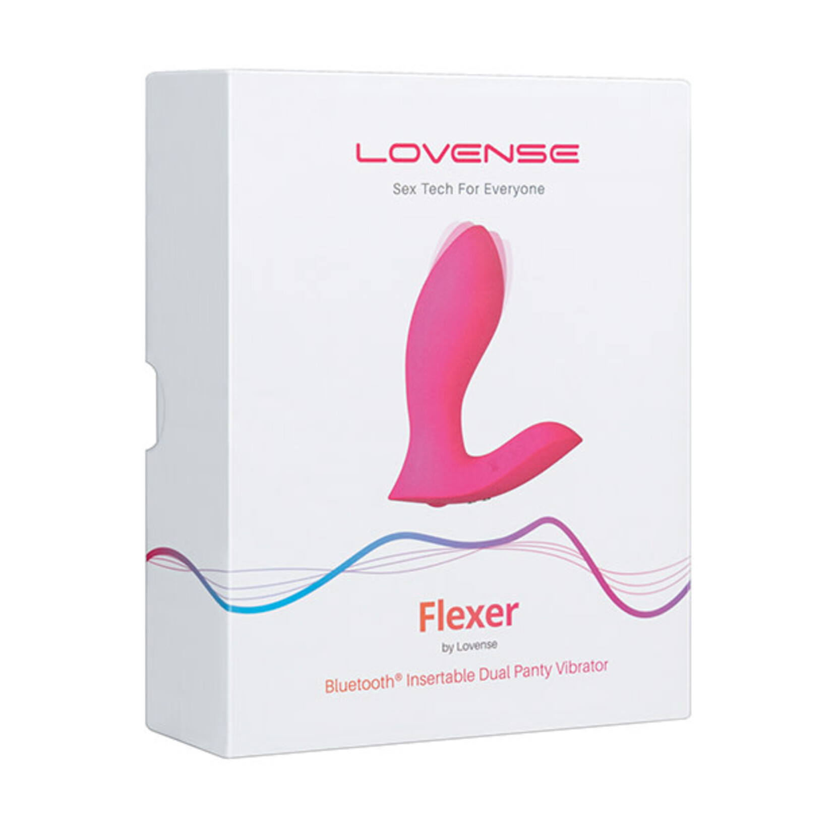 LOVENSE Lovense Flexer Dual Panty Vibrator - Pink
