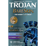 Trojan Condoms Trojan Bareskin EveryThin - 10 pk