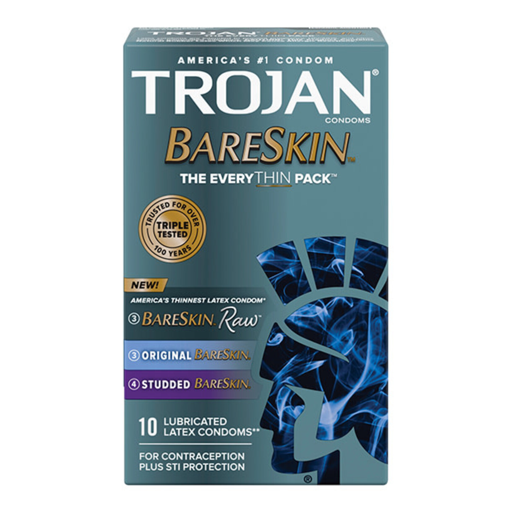 Trojan Condoms Trojan Bareskin EveryThin - 10 pk