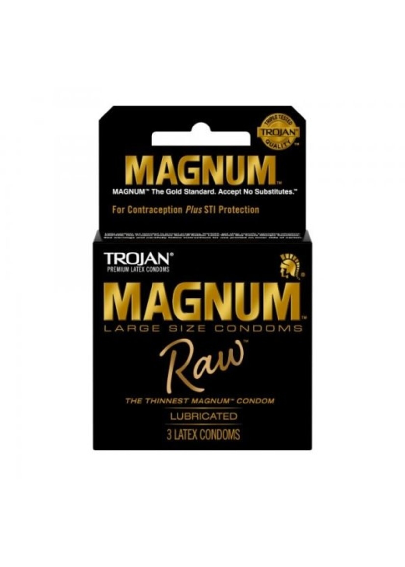 Trojan Condoms Trojan Magnum Raw - 3 pk