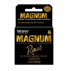 Trojan Condoms Trojan Magnum Raw - 3 pk