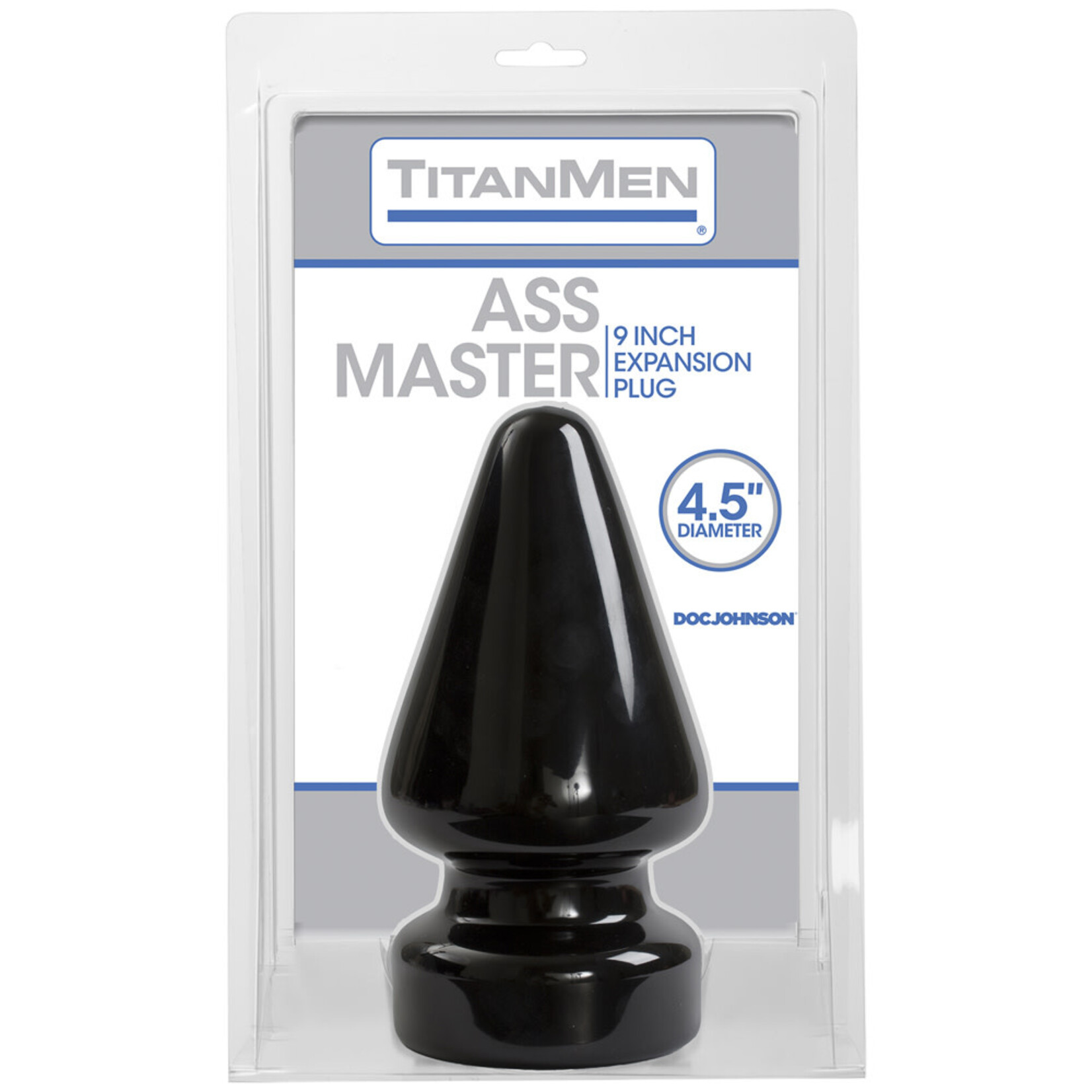 Doc Johnson TitanMen Butt Plug - 4.5-inch Diamter Ass Master