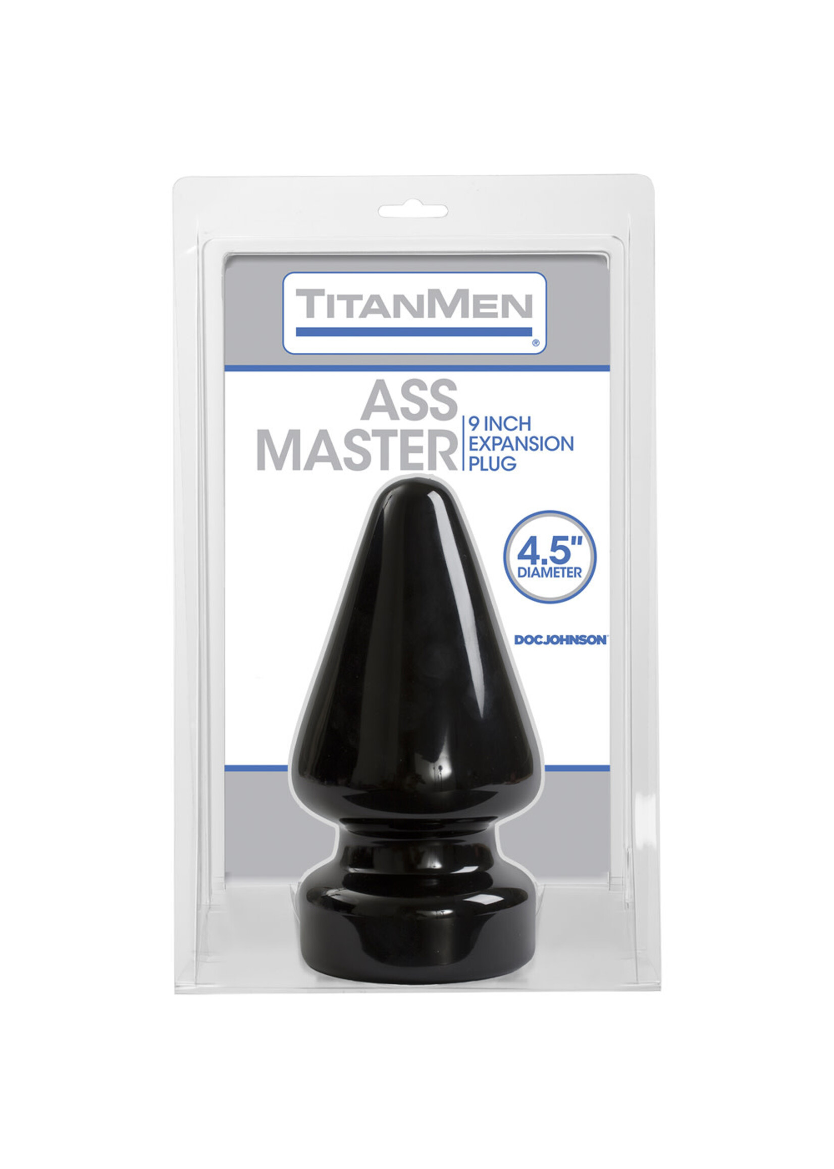 Doc Johnson TitanMen Butt Plug - 4.5-inch Diamter Ass Master