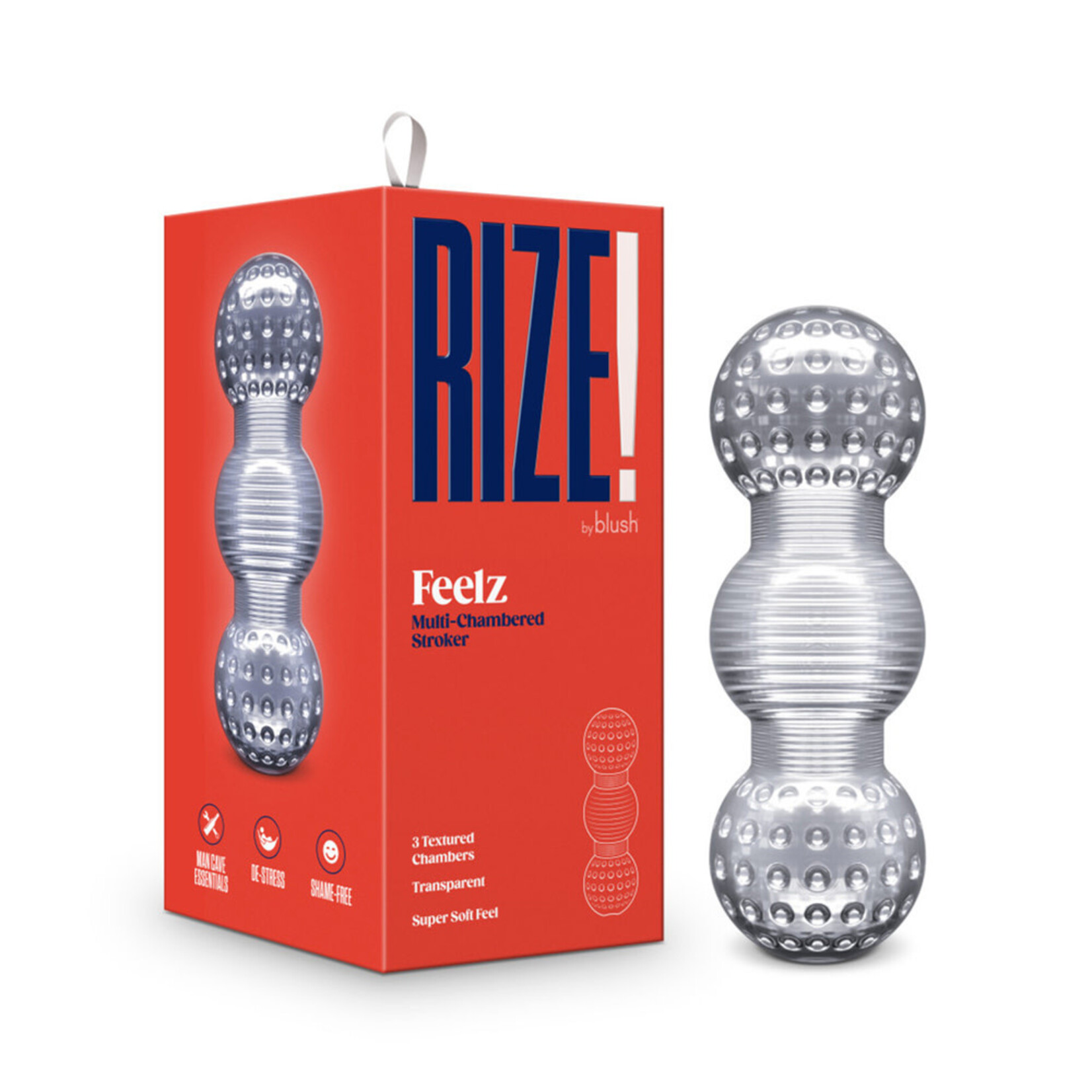 Blush Novelties Rize Feelz Clear
