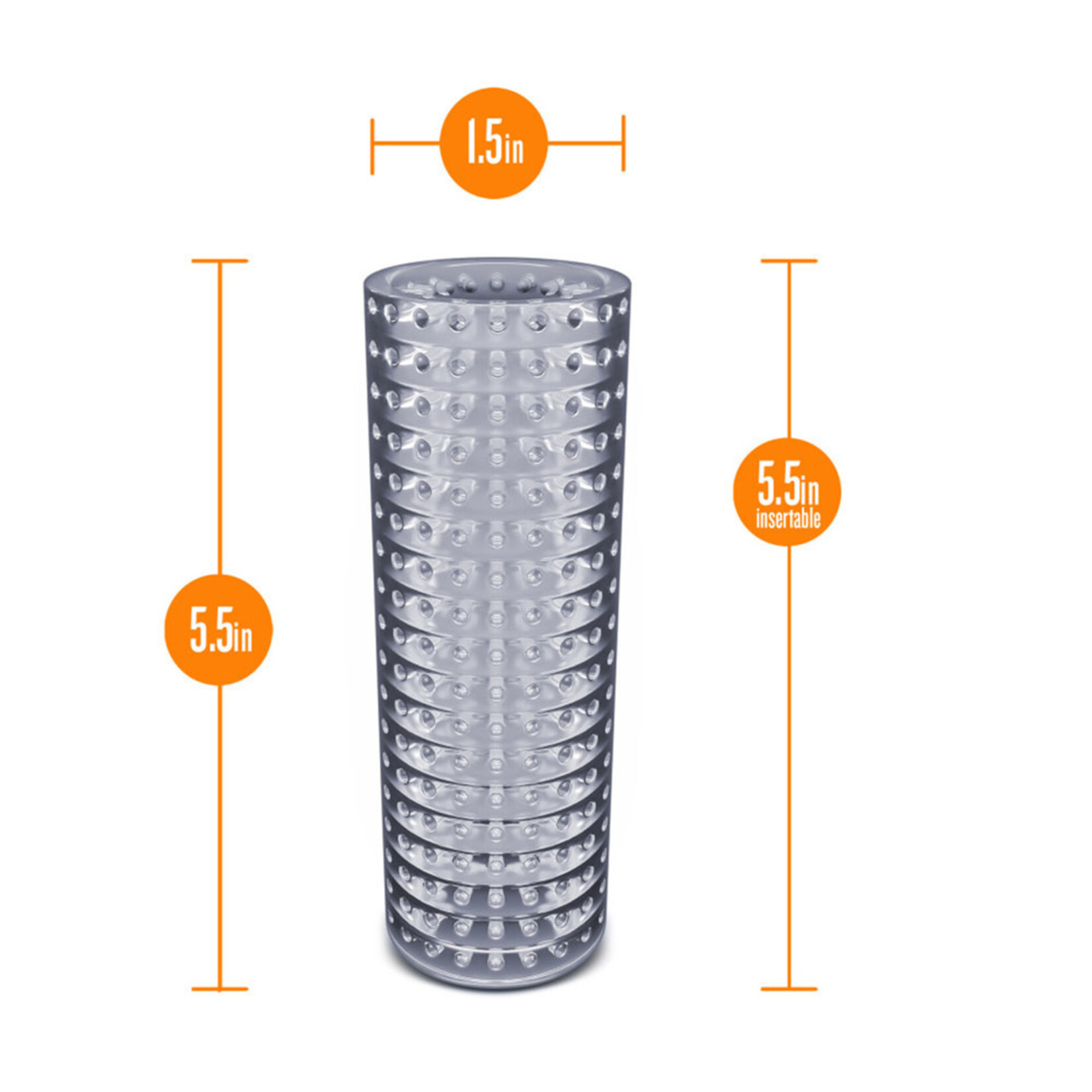 Blush Novelties Rize Strokez Clear