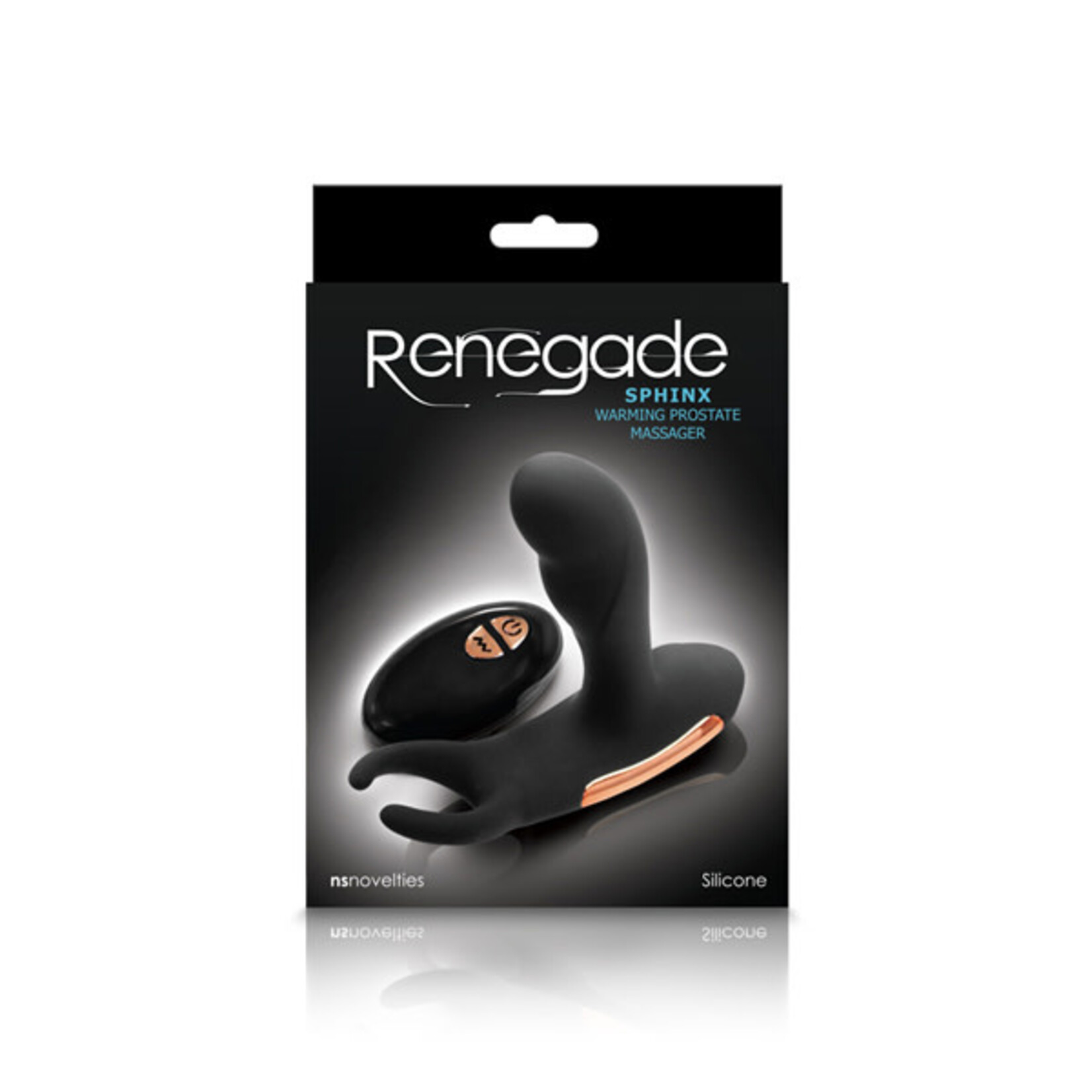 nsnovelties Renegade Sphinx Warming Prostate Massager - Black