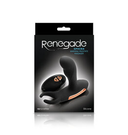 nsnovelties Renegade Sphinx Warming Prostate Massager - Black