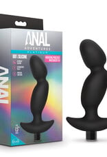 Blush Novelties Blush Anal Adventures Platinum Silicone Vibrating Prostate Massager 04 - Black