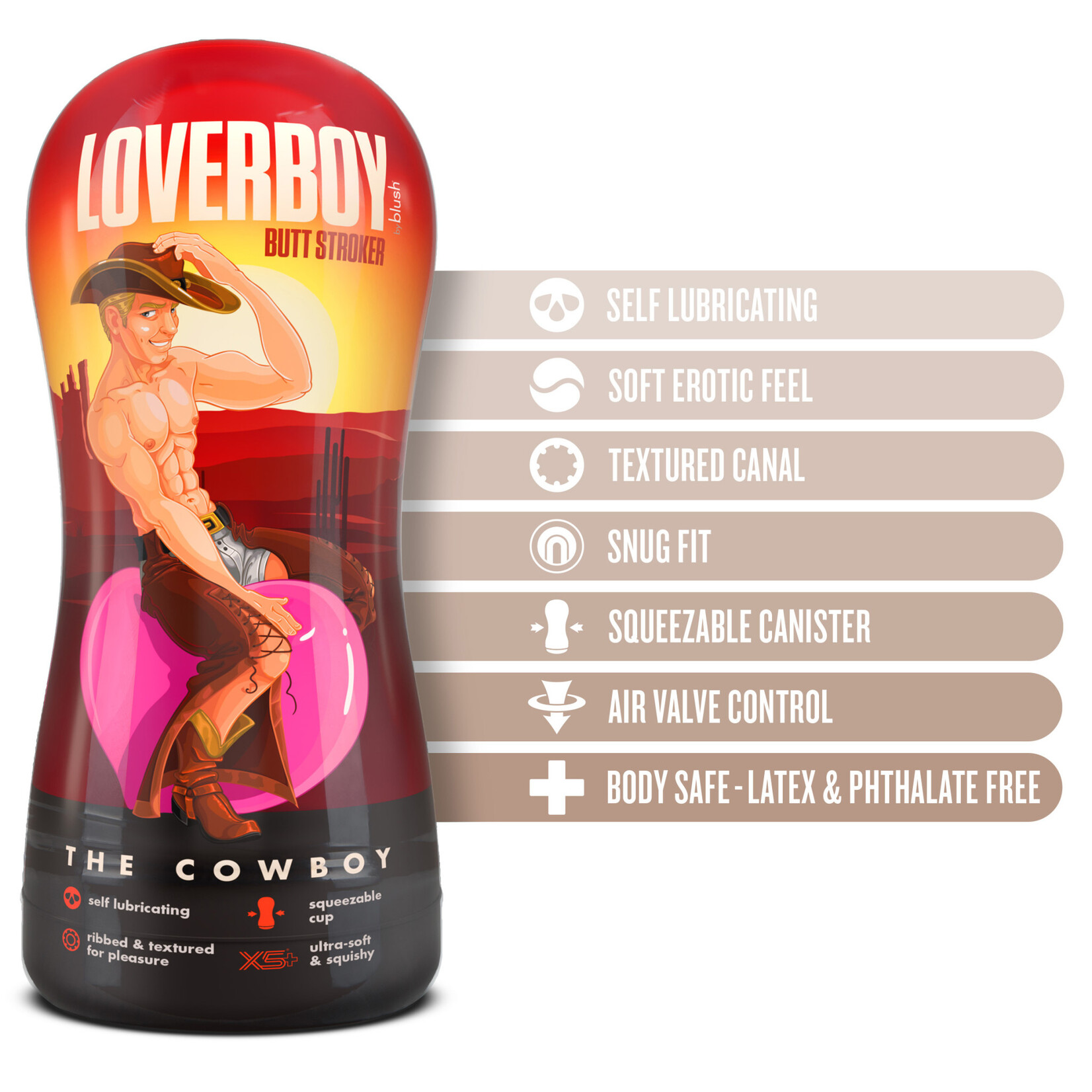 Blush Novelties Blush Loverboy Cowboy - Beige