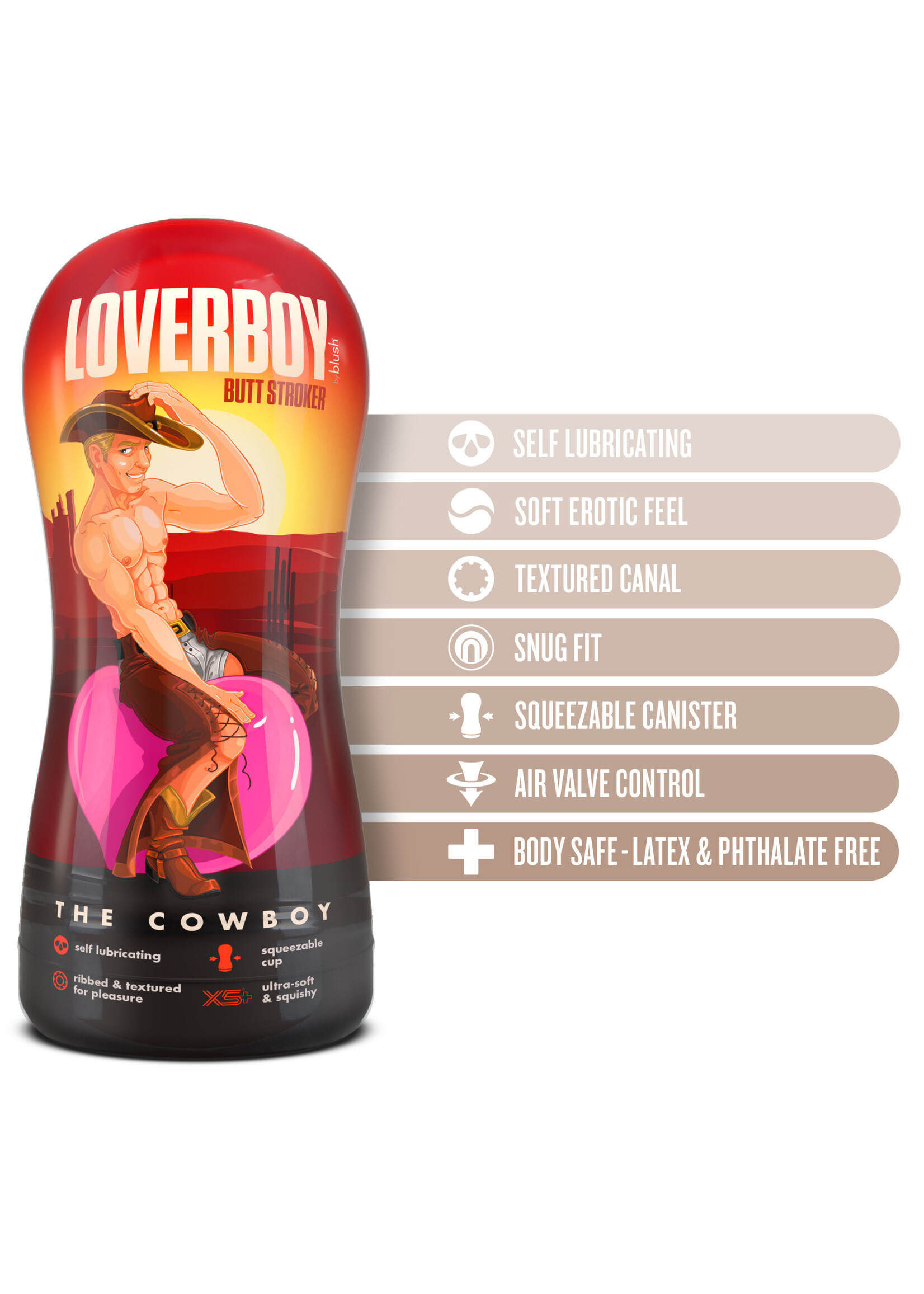 Blush Novelties Blush Loverboy Cowboy - Beige