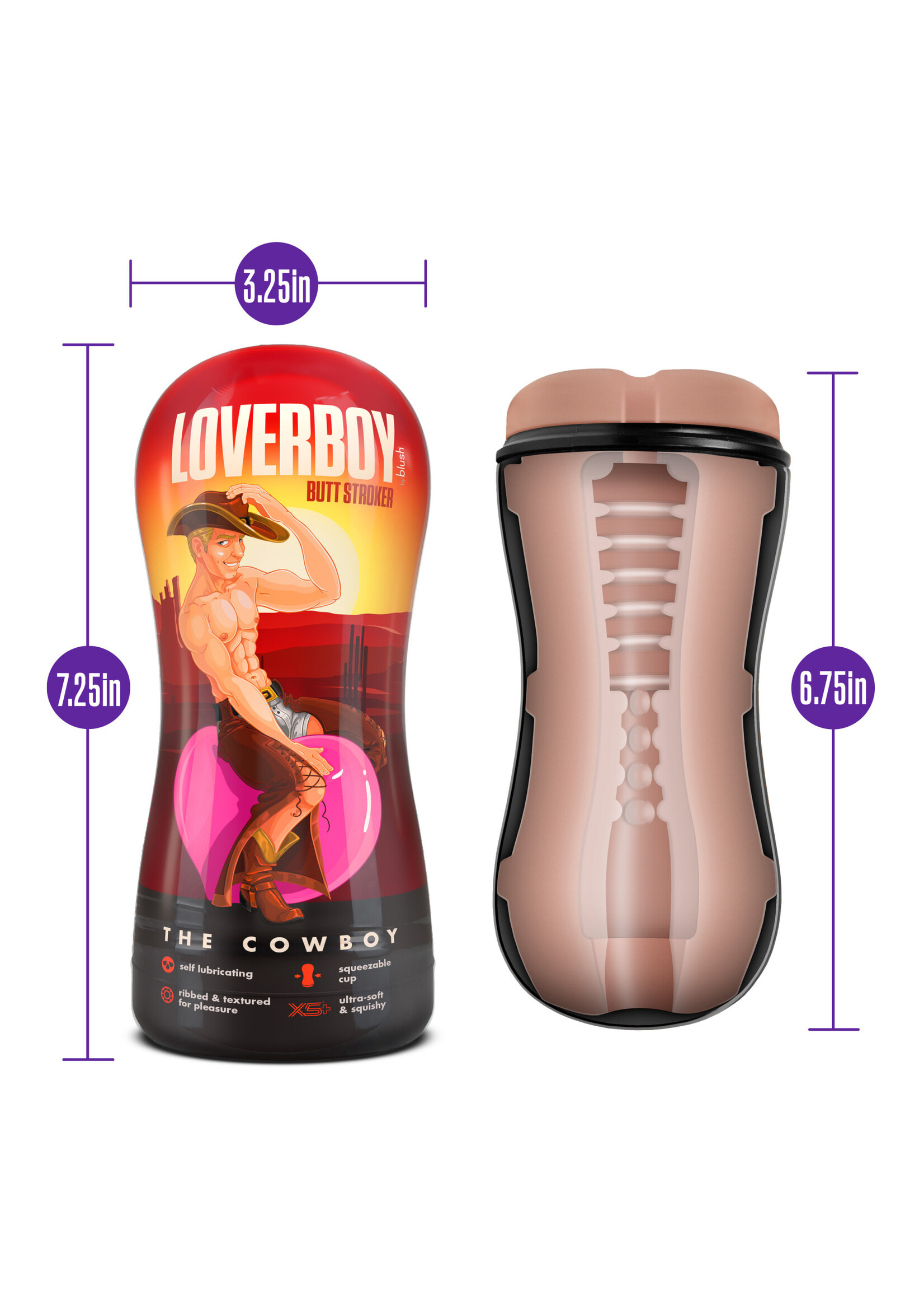 Blush Novelties Blush Loverboy Cowboy - Beige