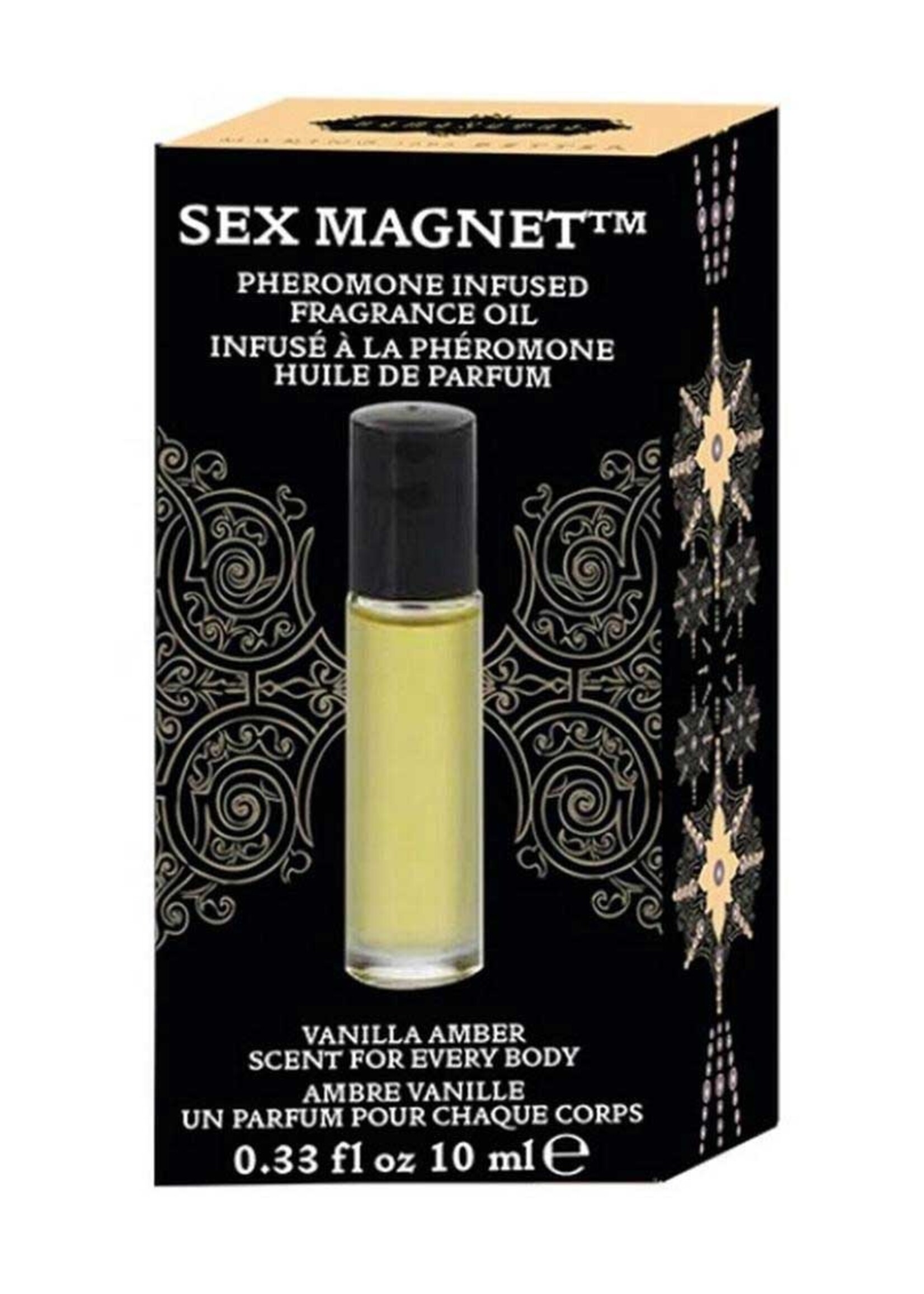 Kama Sutra Sex Magnet Pheromone Roll on - Vanilla Amber 0.33 Oz